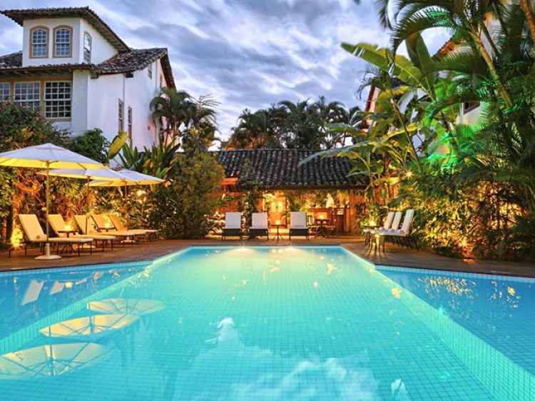 Pousada do Ouro Paraty boutique hotel con encanto romantico