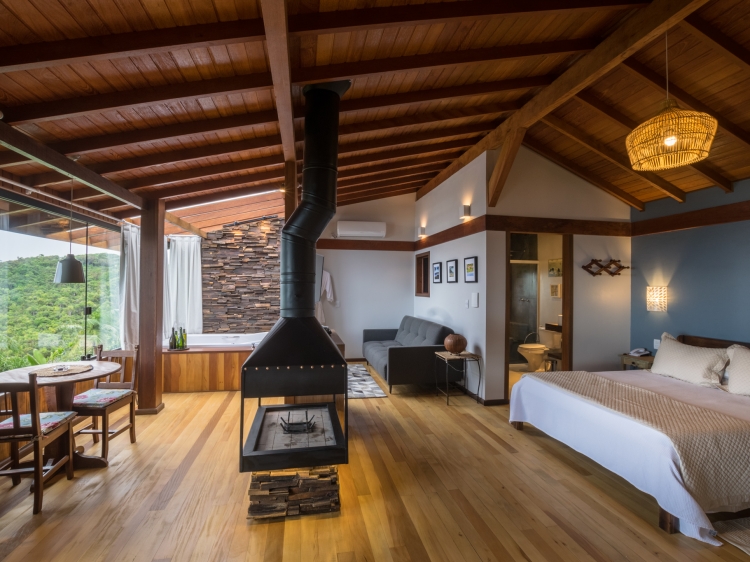 Interior of the Master Plus Chalet 1