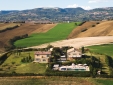 holidays on the countryside, secluded and romantic country house, cingoli