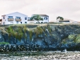 Villa's location, sea front
