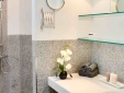 Granite bathroom oversize italian shower maison olivier
