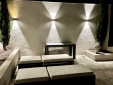 private terrace of the house "Les Oliviers"