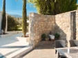 private terrace with Luberon view