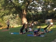 Yoga en el Ferme Le Pavillon Hotel, Provence - Francia | Secretplaces