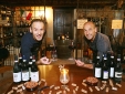 us...in our wine cellar....