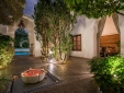 Riad L'Orangerie encantador Hotel Marruecos patio noche Secretplaces