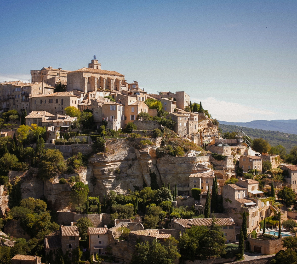 Hoteles con encanto Gordes, hoteles de lujo y apartamentos con estilo Gordes