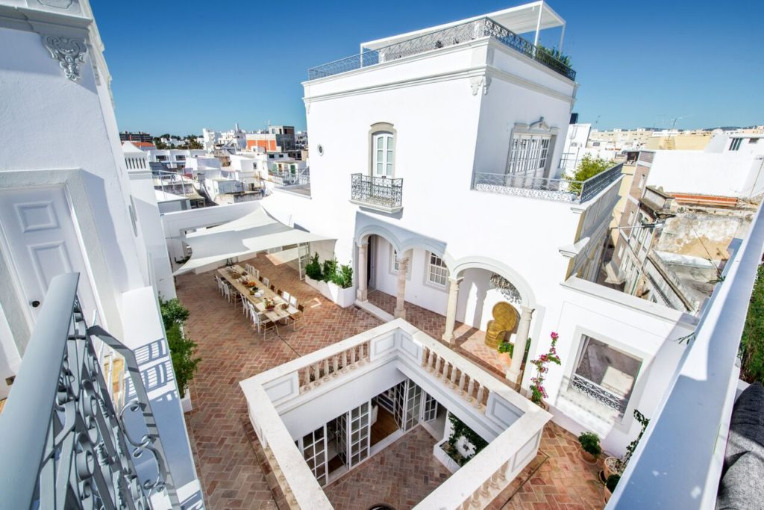 Outside view of Casa Fuzetta, Olhao, Algarve