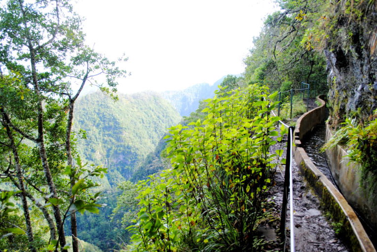 Beautiful trail through the mountains